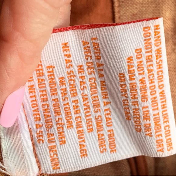 Isaac Mizrahi Crop Wide Leg Linen Capri Pants - Picture 8 of 9